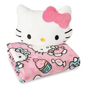 Hello Kitty Hugger and Throw Set